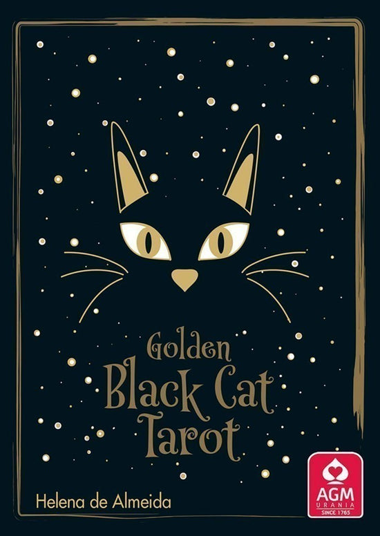 TAROT DECK GOLDEN BLACK CAT