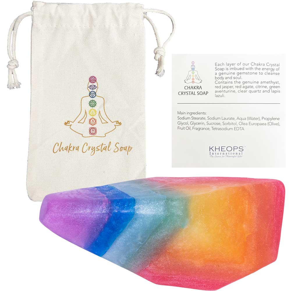 CRYSTAL SOAP CHAKRA