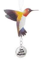 ASSORTED  HUMMINGBIRD ORNAMENT