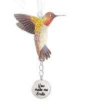 ASSORTED  HUMMINGBIRD ORNAMENT
