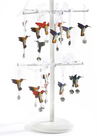 ASSORTED  HUMMINGBIRD ORNAMENT