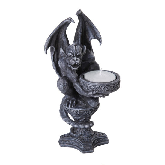 CANDLE HOLDER GARGOYLE