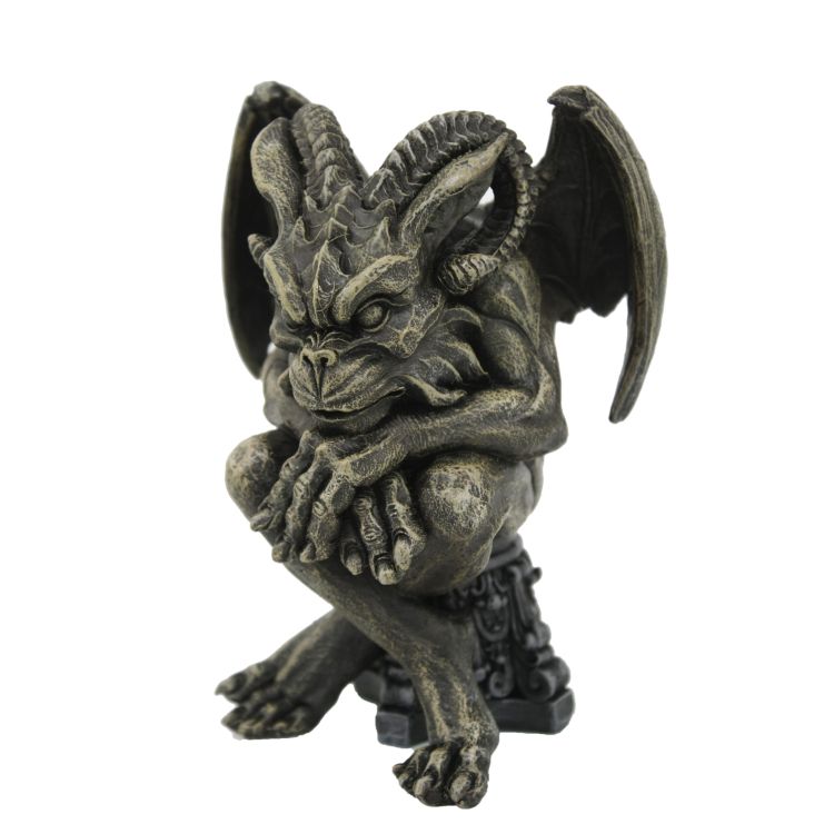 【美品】GARGOYLE Best 30 Years Halloween Gargoyle Garden Statue,Gothic Guardian Outdoor