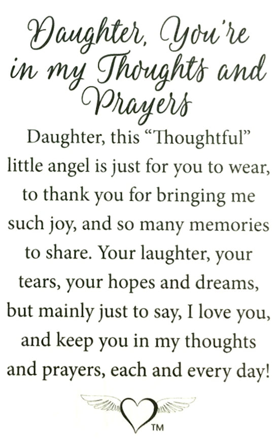 PIN - DAUGHTER YOU'RE IN MY THOUGHTS & PRAYERS