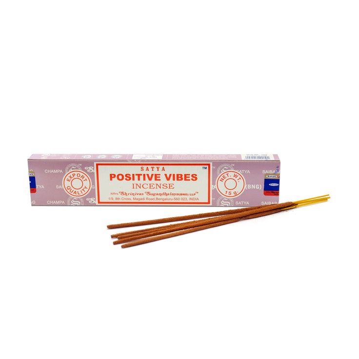 INCENSE 15G POSITIVE VIBES