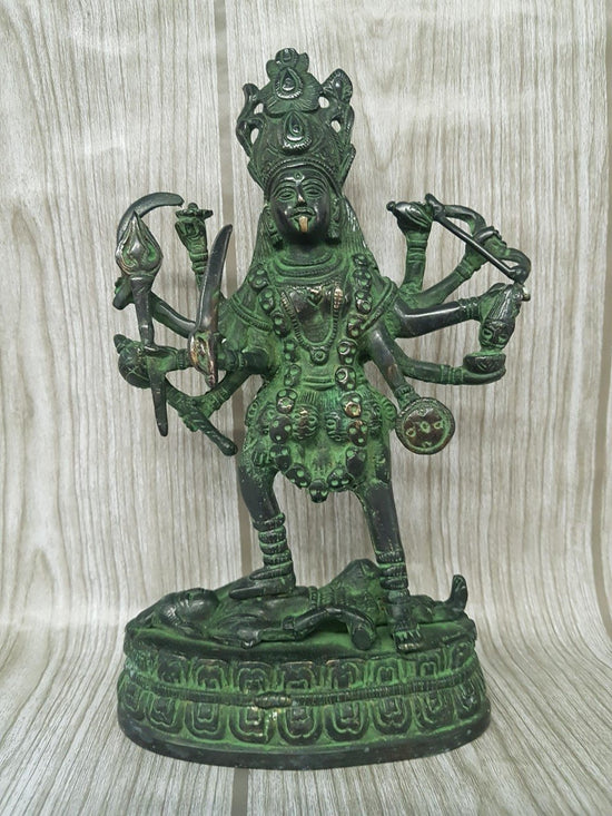 BRASS FIGURE KALI