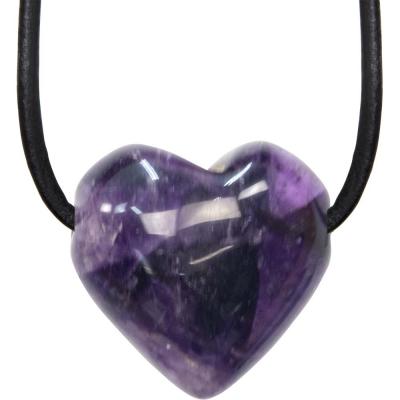 Load image into Gallery viewer, HEART NECKLACE ASSORTED STONE
