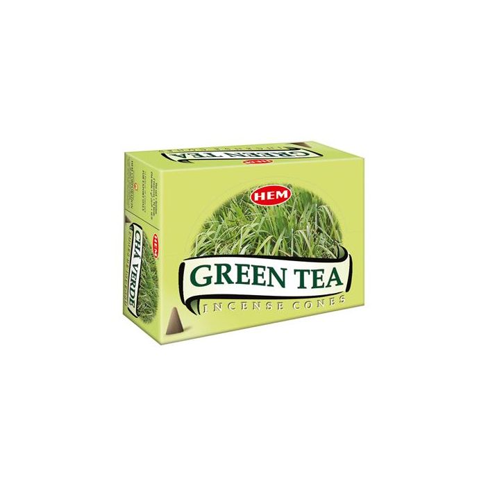 INCENSE CONES GREEN TEA