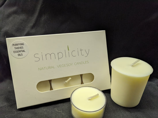 SOY TEALIGHT CANDLE ASSORTED SCENT 6PK