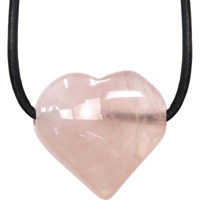 HEART NECKLACE ASSORTED STONE