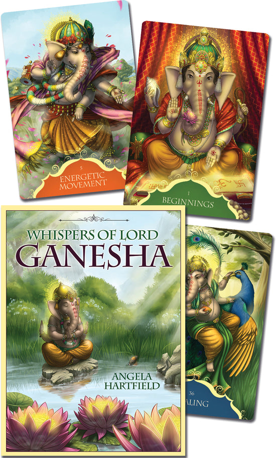 Load image into Gallery viewer, CARDS WHISPERS OF LORD GANESHA ORACLE
