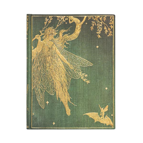 LINED JOURNAL OLIVE FAIRY
