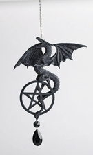 Load image into Gallery viewer, DREAMCATCHER PENTACLE/DRAGON
