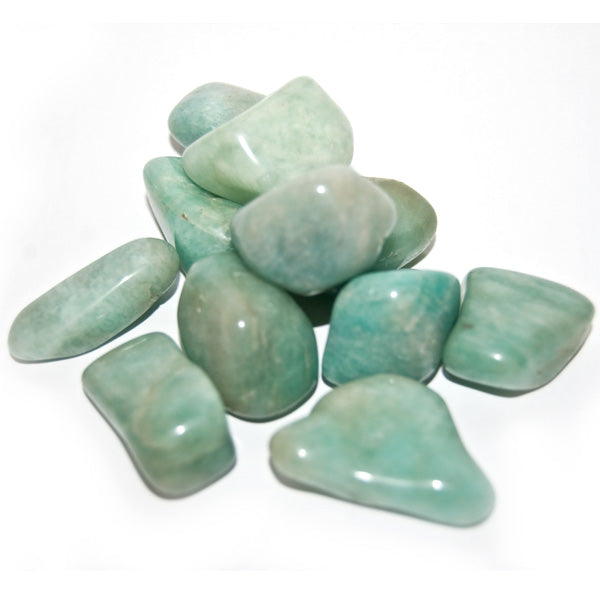 Load image into Gallery viewer, TUMBLED STONE LARGE AMAZONITE
